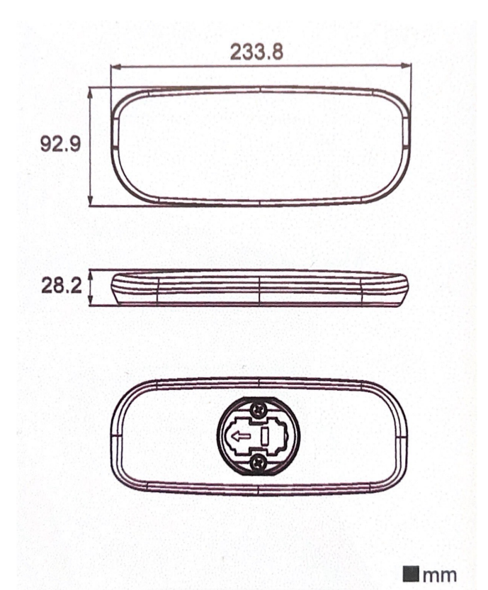 Recycled Arm Pad Dims